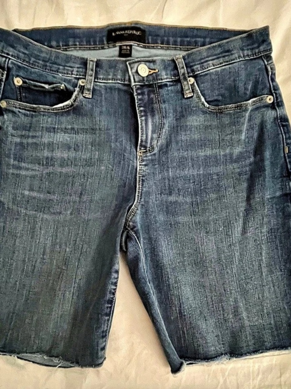 Banana Republic Denim Jean Shorts Waist 28